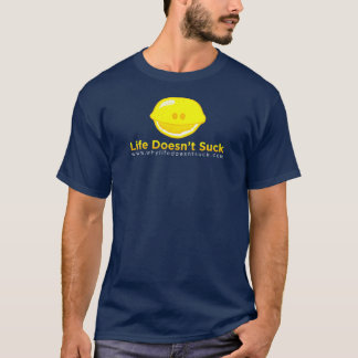 Marine-Blau-Zitronen-Shirt - Männer T-Shirt