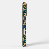 Marine Blue, Aquamarin, Emerald Case-Mate iPhone Hülle (Rückseite / Rechts)