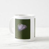 Marine Blue Butterfly Kaffeetasse (Vorderseite Links)