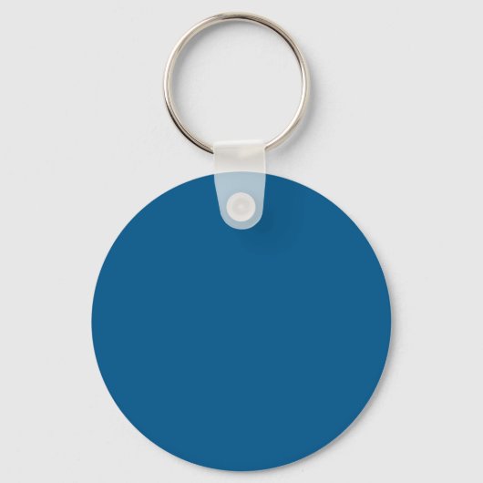 Marine Blue Hex code 00558B Schlüsselanhänger (Vorderseite)