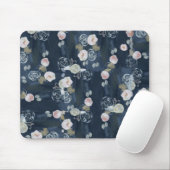 Marine BlumenMousepad Mousepad (Mit Mouse)