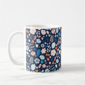 Marine-BlumenTasse Kaffeetasse (Links)