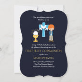 Marine BOYS Erste Einladungen zur Heiligen Kommuni (Vorderseite)