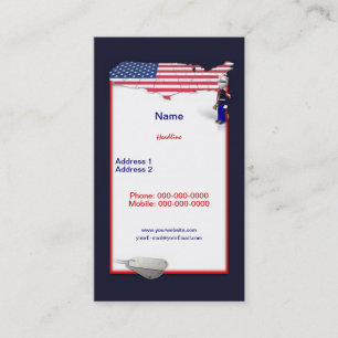 Marine Business Card Visitenkarte