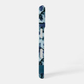 Marine Camouflage iPhone 16 Hülle (Rechte Seite)