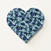 Marine Camouflage Notizblock (Rückseite)