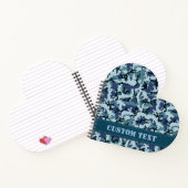 Marine Camouflage Notizblock (Innenseite)