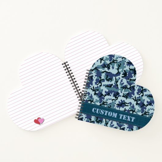 Marine Camouflage Notizblock (Innenseite)