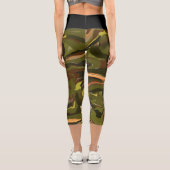 Marine Capri Leggings (Rückseite)