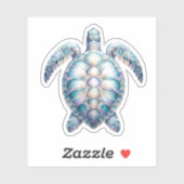 Marine Charm Stickers Sea Turtle Aufkleber (Blatt)