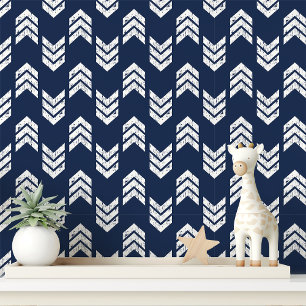 Marine Chevron Pfeil Tapete
