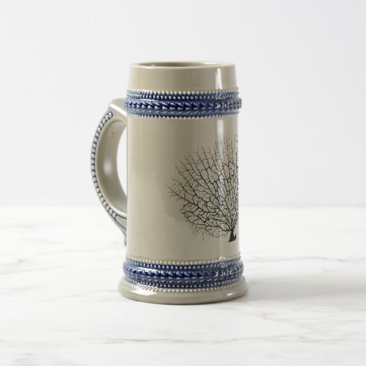 Marine Conservatory Stein: Sea Fan Specimen Mug Bierglas (Vorderseite Links)