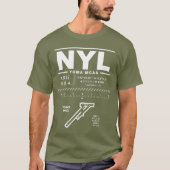 Marine Corps Air Station MCAS Yuma NYL T - Shirt (Vorderseite)