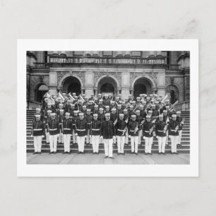 Marine Corps Band, Anfang der 1900er Jahre Postkarte