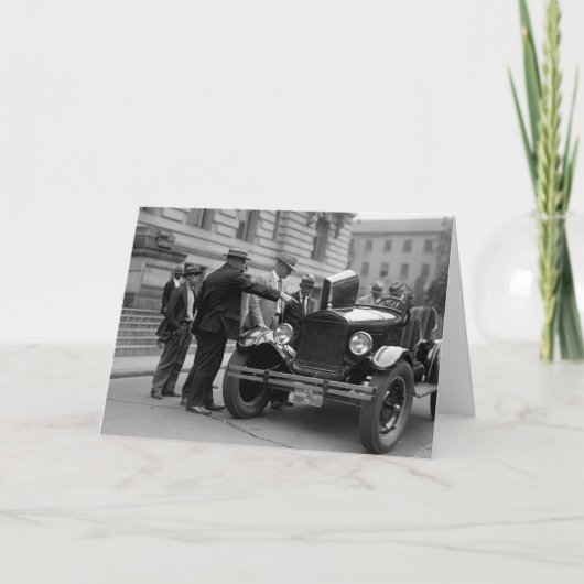 Marine Corps Car: 1926 Karte (Vorderseite)