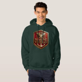 Marine Corps Veteran Hoodie (Vorne ganz)