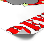 Marine Corps Weihnachtsbummler Stil Poster (Ecke)