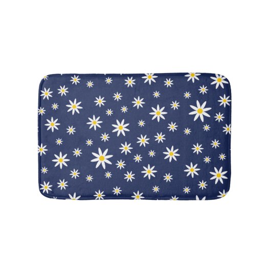 Marine Daisy Bath Mat Badematte (Vorderseite)