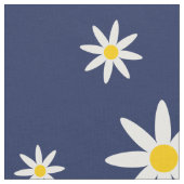 Marine Daisy Fabric Stoff (Nahaufnahme)