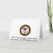 Marine Danke MacArthur Quotierkarte (Rückseite)