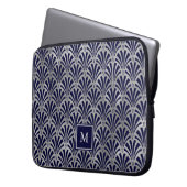 Marine des moderne Kunst-Deko-| und Laptopschutzhülle (Vorderseite Links)