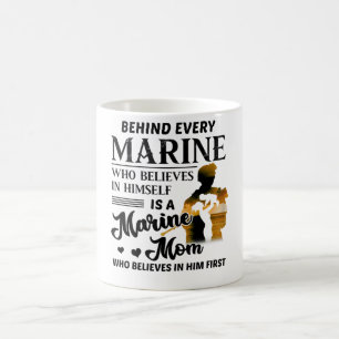 Marine, die sich selbst glaubt, ist eine Mama Vete Kaffeetasse