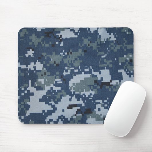 Marine-Digital-Tarnungs-Mausunterlage Mousepad (Mit Mouse)