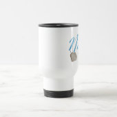 Marine-Ehefrau-Reise-Tasse Reisebecher (Mittel)