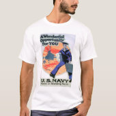 Marine - eine wunderbare Gelegenheit (US02294) T-Shirt (Vorderseite)