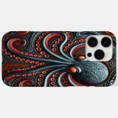 Marine Elegance: Lebhaftes Octopus-Design Case-Mate iPhone Hülle (Rückseite (Horizontal))