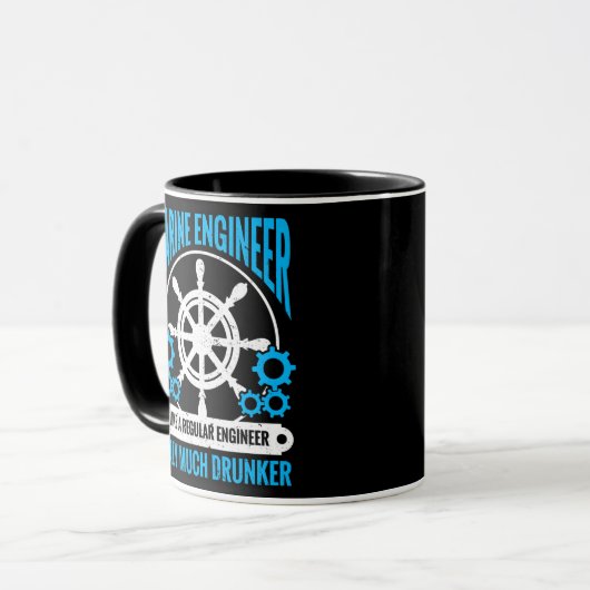 Marine Engineering Tasse (Vorderseite Links)