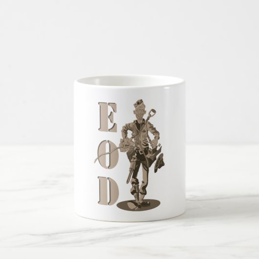 Marine-EOD-Technologie Kaffeetasse (Mittel)