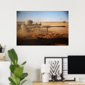 Marine Fires .50 Caliber Rifle Poster (Heimbüro)