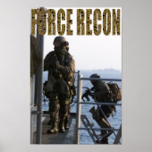 Marine Force Recon Poster (Vorne)