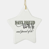 Marine gab Ehefrau heraus Keramikornament (Rechts)