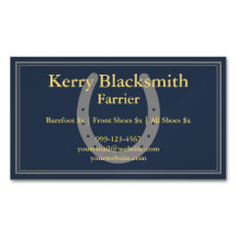 Marine + Gold Farrier Horseshoeing und Trimm