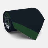 Marine-, Grün-und weißec$diagonal-gestreifte Krawatte (Gerollt)