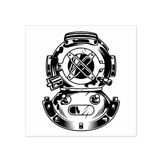 Marine Gummistempel (Prägung)