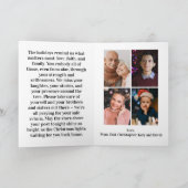 Marine-Hund Weihnachts-Feiertags Grußkarte Feiertagskarte (Innenseite)