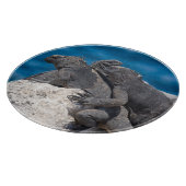 Marine Iguana Schneidebrett (Ecke)