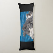 Marine Iguana Seitenschläferkissen (Rückseite (Vertikal))