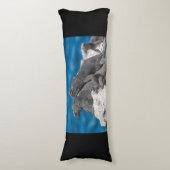 Marine Iguana Seitenschläferkissen (Vorderseite Vertikal)