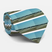 Marine-Jets Krawatte (Gerollt)