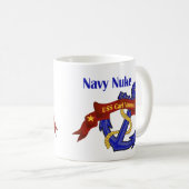 Marine-Kernwaffe ~ USS Carl Vinson Kaffeetasse (VorderseiteRechts)