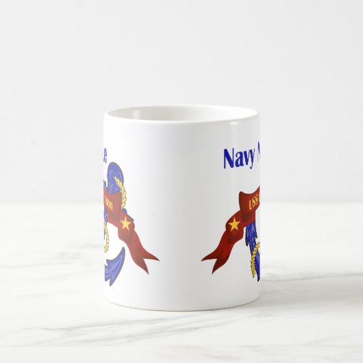 Marine-Kernwaffe ~ USS Carl Vinson Kaffeetasse (Mittel)