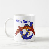 Marine-Kernwaffe ~ USS Carl Vinson Kaffeetasse (Links)
