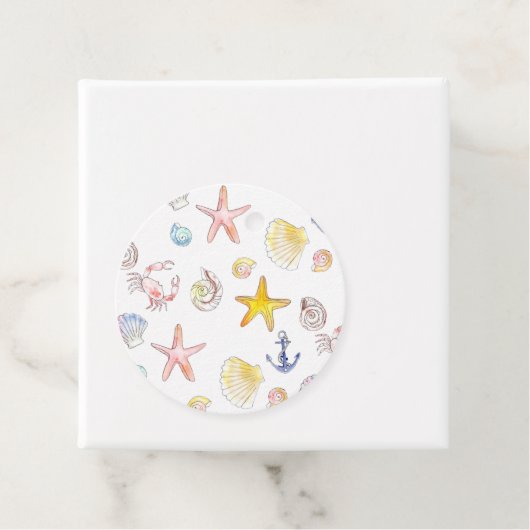 Marine Life & Anchors Geschenkanhänger (Beispiel)