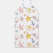 Marine Life & Anchors Geschenkanhänger (Rückseite)