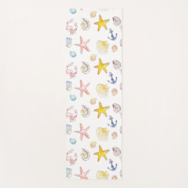 Marine Life & Anchors Yogamatte