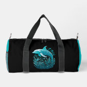 Marine Life Art | Delfin Duffle Bag (Rückseite)